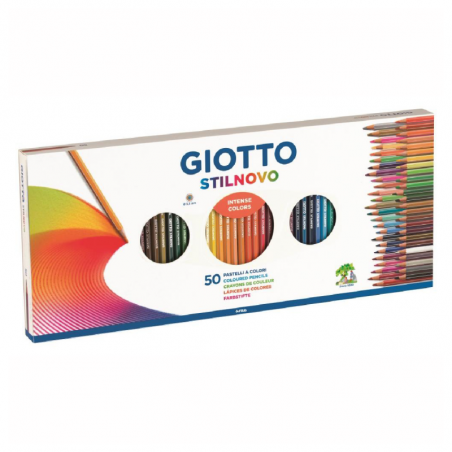 Lápices Stilnovo Giotto X 50 Colores
