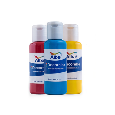 Acrílico Decorativo Alba 60ml | Línea Completa | Bartola Artística
