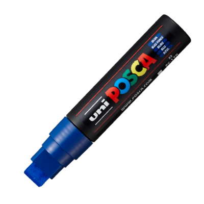 Marcador Posca PC-17K Punta Rectangular XXL 15mm | Bartola Artística