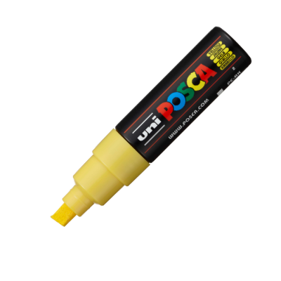 Marcador Posca PC-8K Punta Gruesa Biselada 8 mm | Bartola Artística