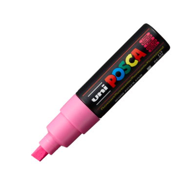Marcador Posca PC-8K Punta Gruesa Biselada 8 mm | Bartola Artística