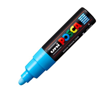 Marcador Posca PC-7M Punta Gruesa Redonda 4.5-5.5 mm | Bartola Artística