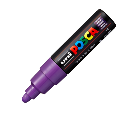 Marcador Posca PC-7M Punta Gruesa Redonda 4.5-5.5 mm | Bartola Artística