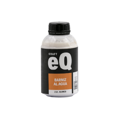 Barniz al Agua EQ Arte 375cc | Brillante, Mate o Satinado | Bartola Artística