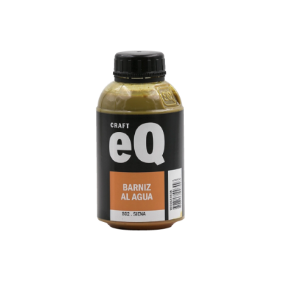 Barniz al Agua EQ Arte 375cc | Brillante, Mate o Satinado | Bartola Artística
