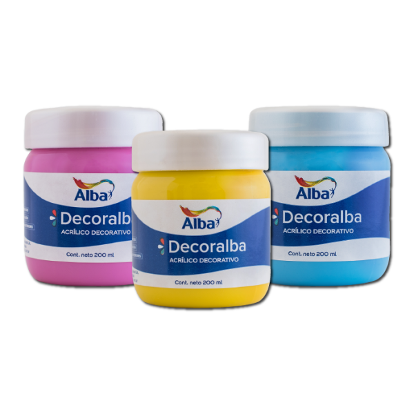 Acrílico Decorativo Alba X 200 cc