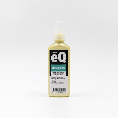 Pintura Dimensional Metalizada EQ Arte 40cc | Bartola Artística