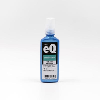 Pintura Dimensional Metalizada EQ Arte 40cc | Bartola Artística