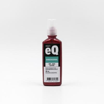 Pintura Dimensional Glitter EQ Arte 40cc | Bartola Artística